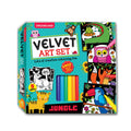 Dreamland Publications Jungle - Velvet Art Set With 10 Free Sketch Pens | Grocsy