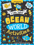 Dreamland Publications Ocean World Activities - I Can Solve Activity Book for Kids Age 4- 8 Years | With Colouring Pages, Mazes, Dot-to-Dots | Grocsy