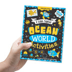 Dreamland Publications Ocean World Activities - I Can Solve Activity Book for Kids Age 4- 8 Years | With Colouring Pages, Mazes, Dot-to-Dots | Grocsy