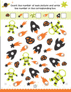 Dreamland Publications Space World Activities - I Can Solve Activity Book for Kids Age 4- 8 Years | With Colouring Pages, Mazes, Dot-to-Dots | Grocsy