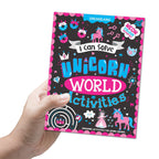 Dreamland Publications Unicorn World Activities - I Can Solve Activity Book for Kids Age 4- 8 Years | With Colouring Pages, Mazes, Dot-to-Dots | Grocsy