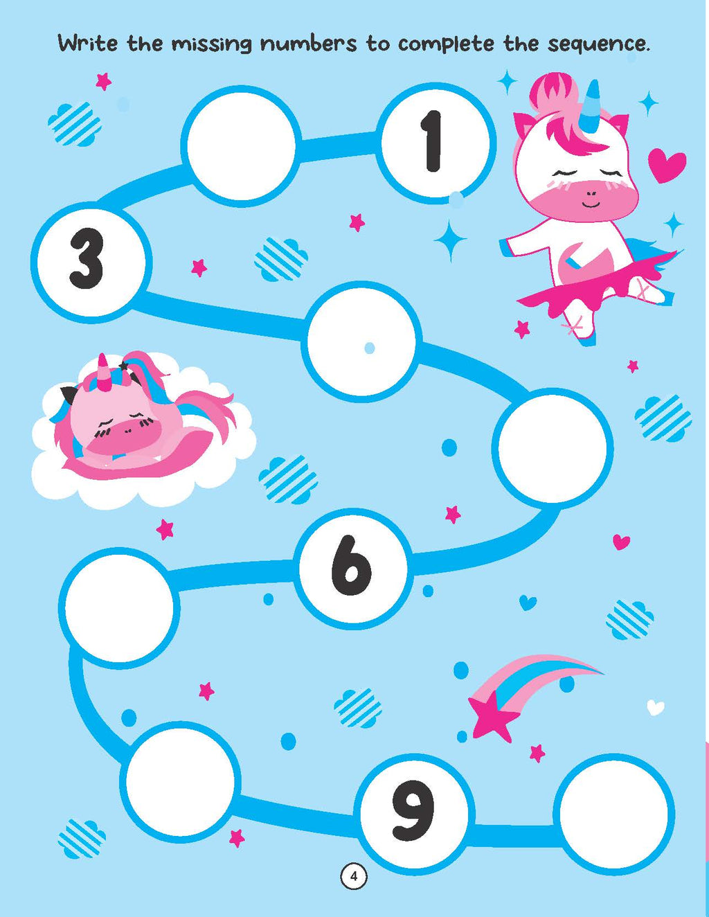 Dreamland Publications Unicorn World Activities - I Can Solve Activity Book for Kids Age 4- 8 Years | With Colouring Pages, Mazes, Dot-to-Dots | Grocsy