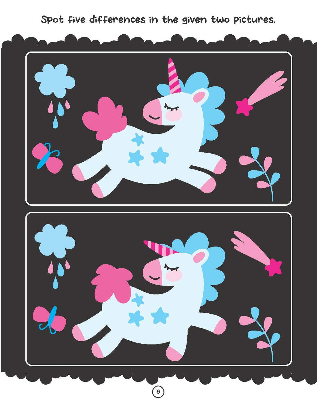Dreamland Publications Unicorn World Activities - I Can Solve Activity Book for Kids Age 4- 8 Years | With Colouring Pages, Mazes, Dot-to-Dots | Grocsy