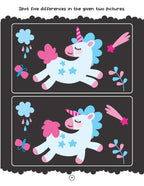 Dreamland Publications Unicorn World Activities - I Can Solve Activity Book for Kids Age 4- 8 Years | With Colouring Pages, Mazes, Dot-to-Dots | Grocsy