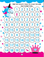 Dreamland Publications Unicorn World Activities - I Can Solve Activity Book for Kids Age 4- 8 Years | With Colouring Pages, Mazes, Dot-to-Dots | Grocsy