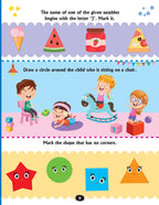 Dreamland Publications Brain Train Activity Book for Kids Age 5+ - With Colouring Pages, Mazes, Puzzles and Word searches Activities | Grocsy