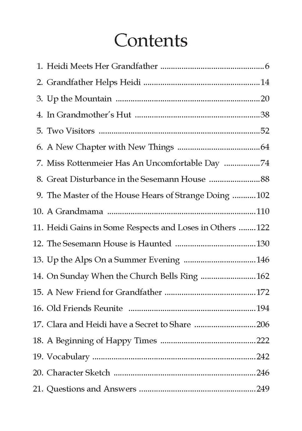 Dreamland Publications Heidi- Illustrated Abridged Classics for Children with Practice Questions : Children Classic Fiction Book | Grocsy