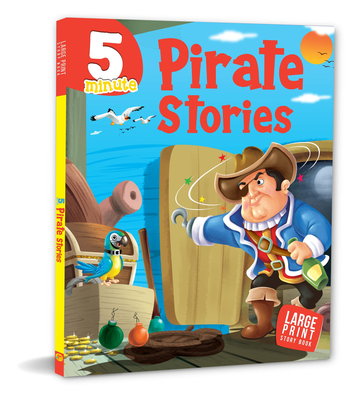 Story Book: 5 Minute Pirate Stories - Om Books | Grocsy