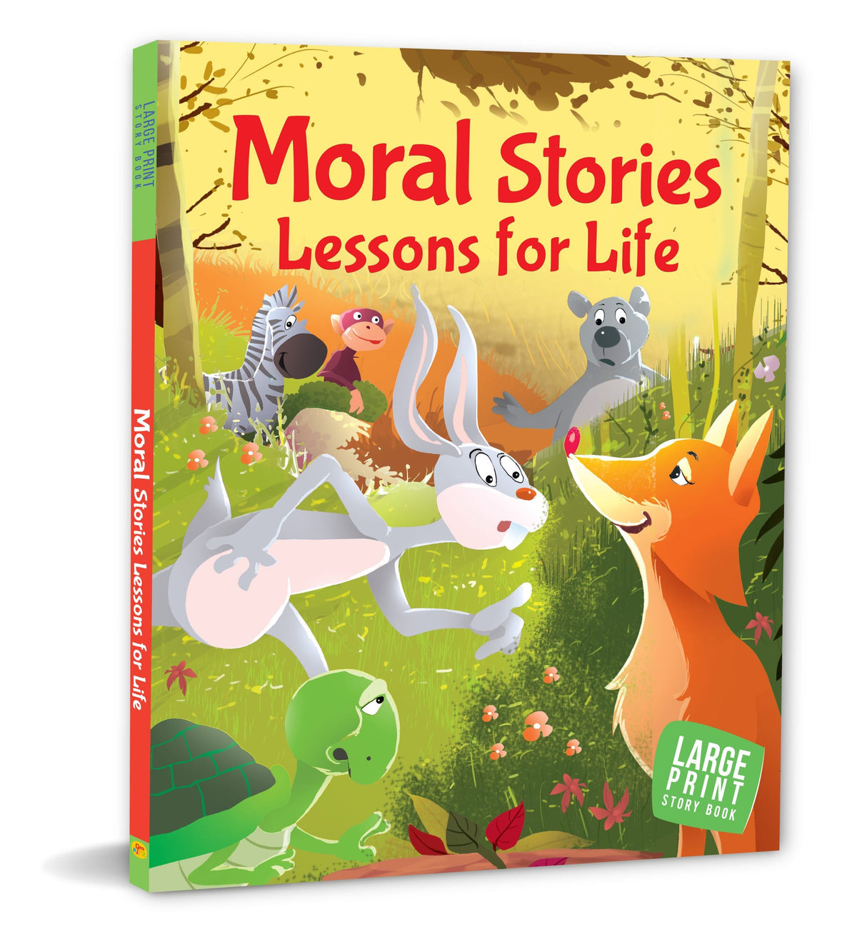 Story Book: Moral Stories Lessons for Life - Large Print Story book - Om Books | Grocsy
