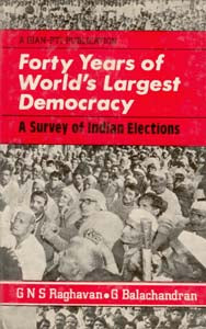 Forty Years of World's Largest Democracy a Survey of Indian Elections - Gyan Books | Grocsy