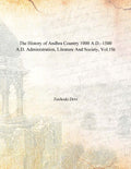 The History of Andhra Country 1000 A.D.–1500 A.D. Administration, Literature and Society Vol. 1st - Gyan Books | Grocsy