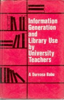Information Generation and Library Use By University Teachers - Gyan Books | Grocsy