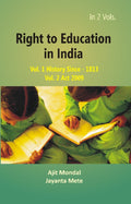 Right to Education in India Vol. 1st - Gyan Books | Grocsy