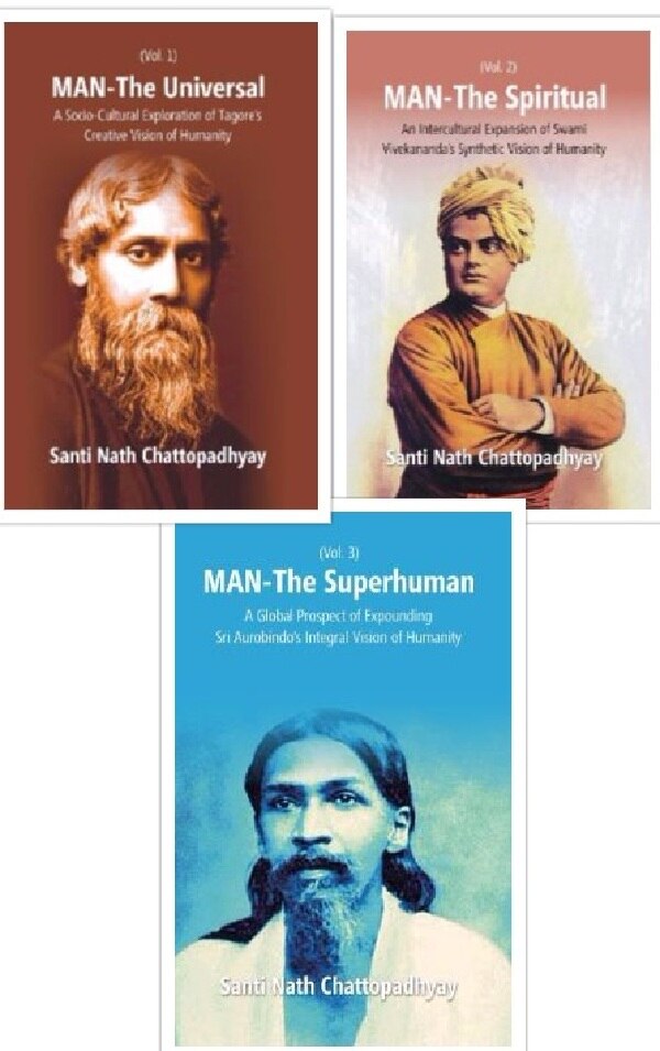 Man-The Universal, the Spiritual, the Superhuman 3 Vols. Set - Gyan Books | Grocsy