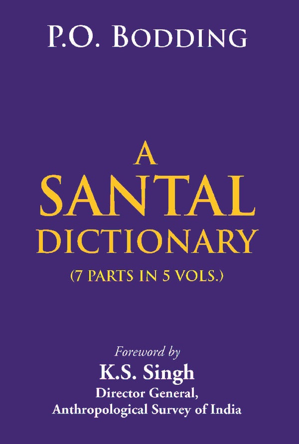 A Santal Dictionary Vol. 1st - Gyan Books | Grocsy