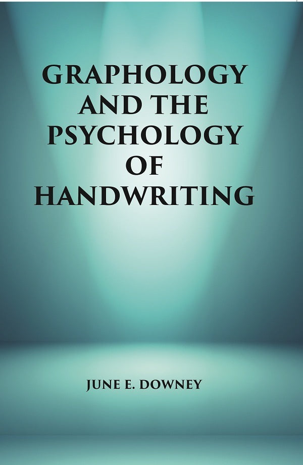 Graphology and the Psychology of Handwriting - Gyan Books | Grocsy