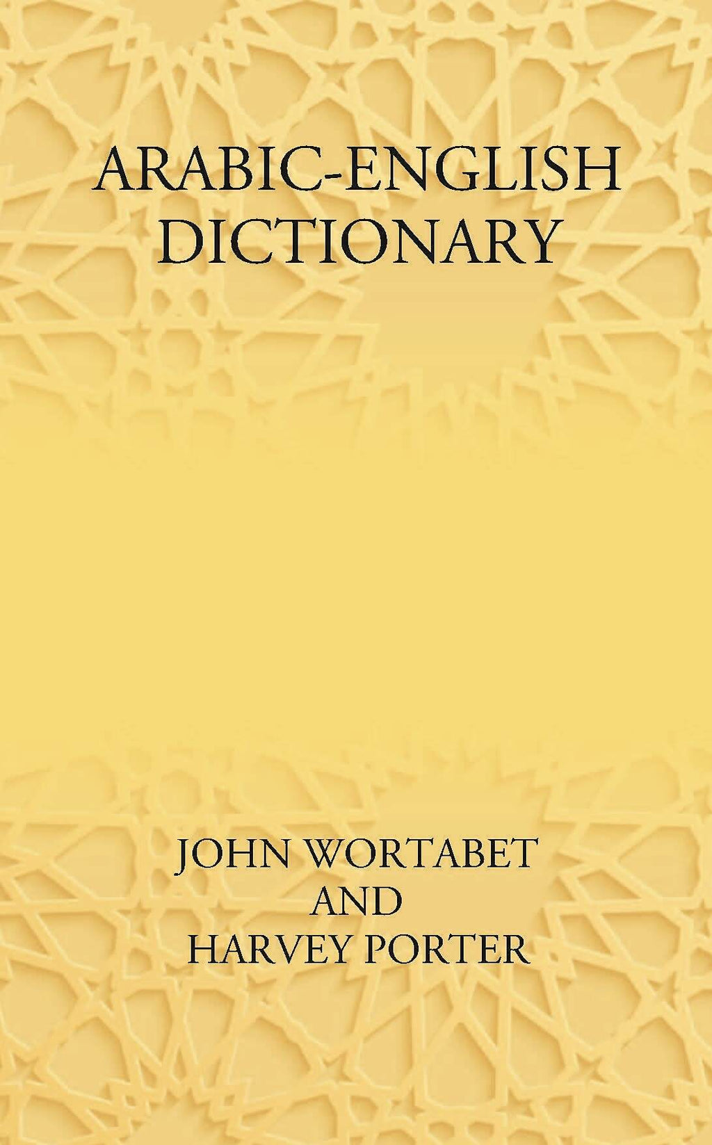 Arabic-English Dictionary - Gyan Books | Grocsy