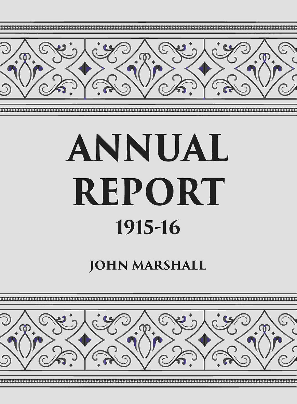 ANNUAL REPORT 1915-16 - Gyan Books | Grocsy
