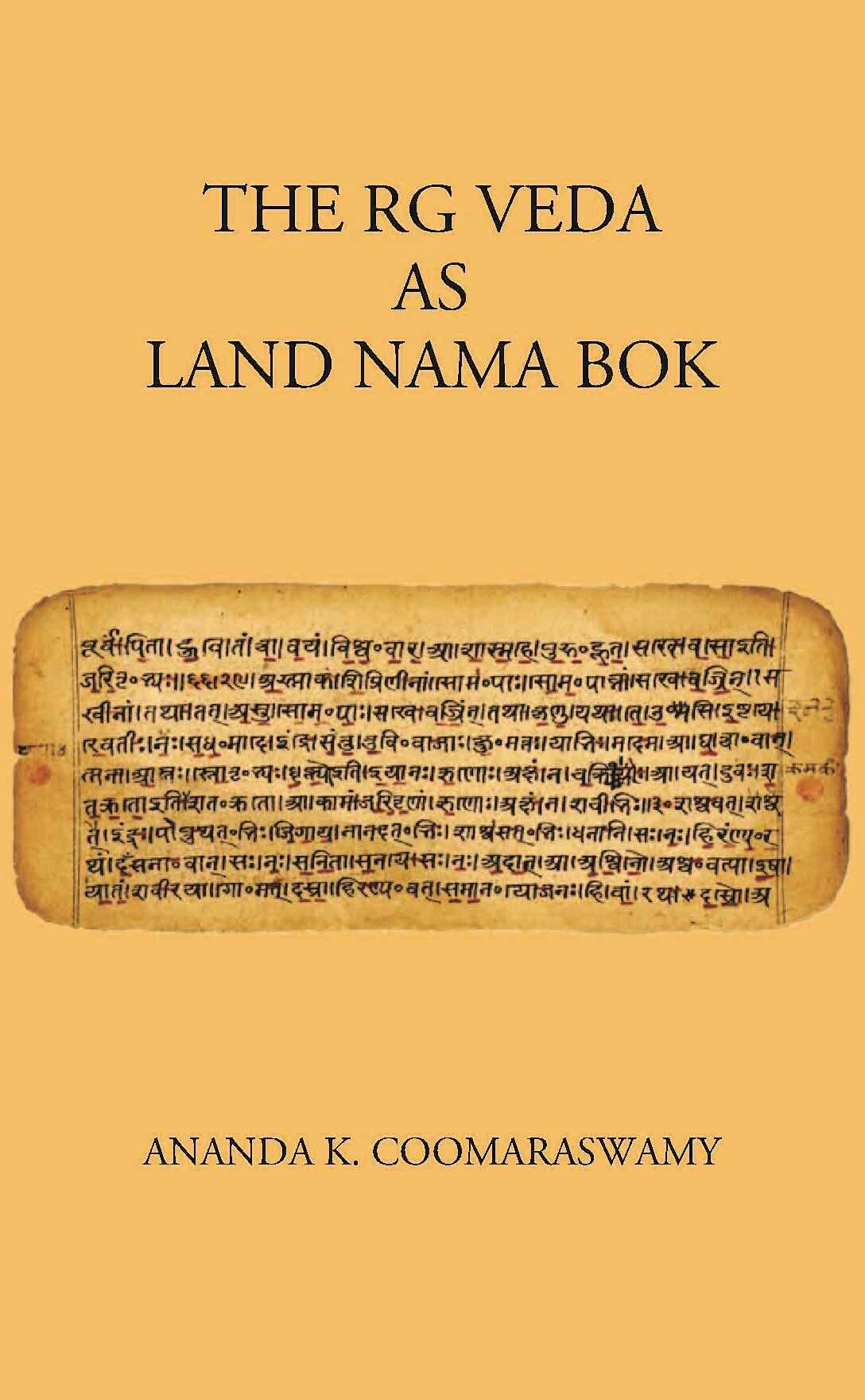 THE R. G VEDA AS LAND NAMA BOK - Gyan Books | Grocsy