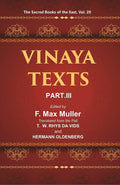 The Sacred Books of the East (VINAYA TEXTS, PART-III: THE KULLAVAGGA, IV—XIII) 20th - Gyan Books | Grocsy