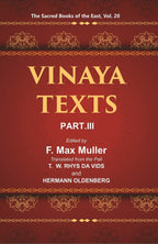 The Sacred Books of the East (VINAYA TEXTS, PART-III: THE KULLAVAGGA, IV—XIII) 20th - Gyan Books | Grocsy