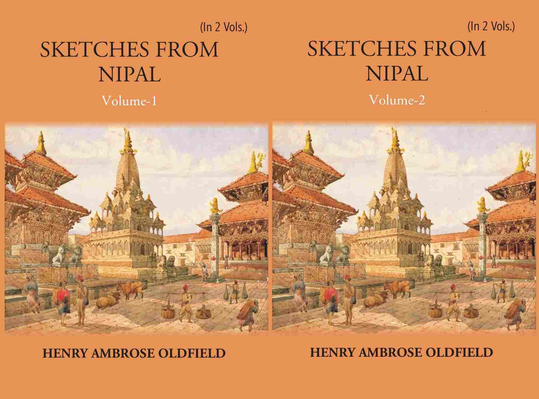 Sketches From Nipal: Historical And Descriptive 2 Vols. Set - Gyan Books | Grocsy