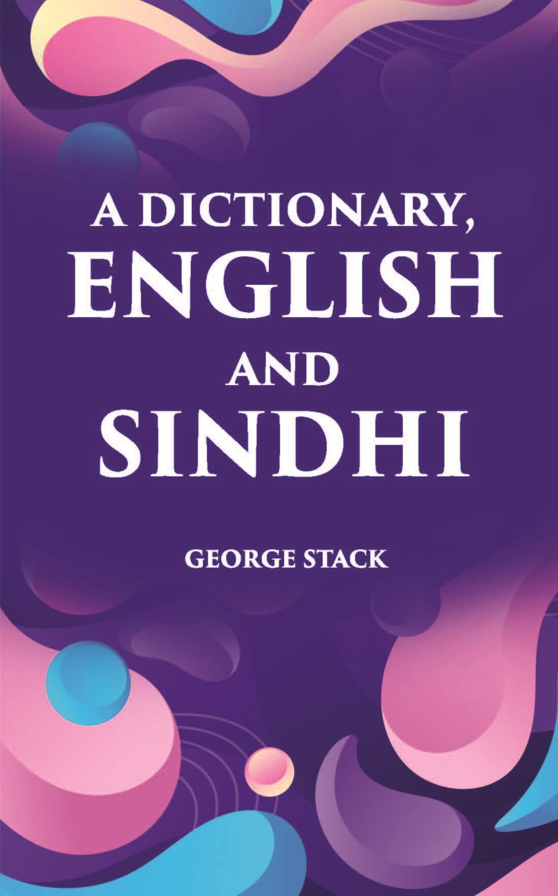 A Dictionary, English And Sindhi - Gyan Books | Grocsy
