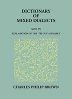 Dictionary Of Mixed Telugu: Also An Explanation Of The Telugu Alphabet. - Gyan Books | Grocsy