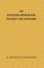 An English-Sinhalese Pocket Dictionary - Gyan Books | Grocsy