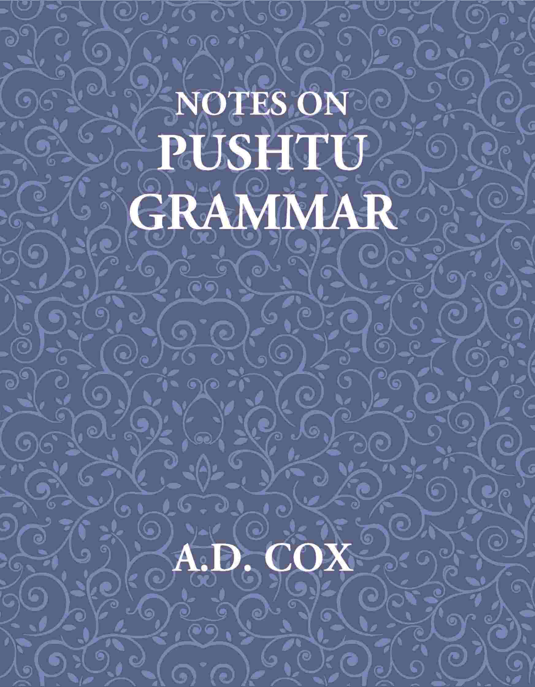 Notes On Pushtu Grammar - Gyan Books | Grocsy