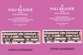 A Pali Reader And Pali Glossary: A Pali Reader With Notes And Glossary (Text And Notes) 2 Vols. Set - Gyan Books | Grocsy