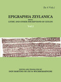 Epigraphia Zeylanica Being Lithic And Other Inscriptions Of Ceylon Vol. 2nd - Gyan Books | Grocsy