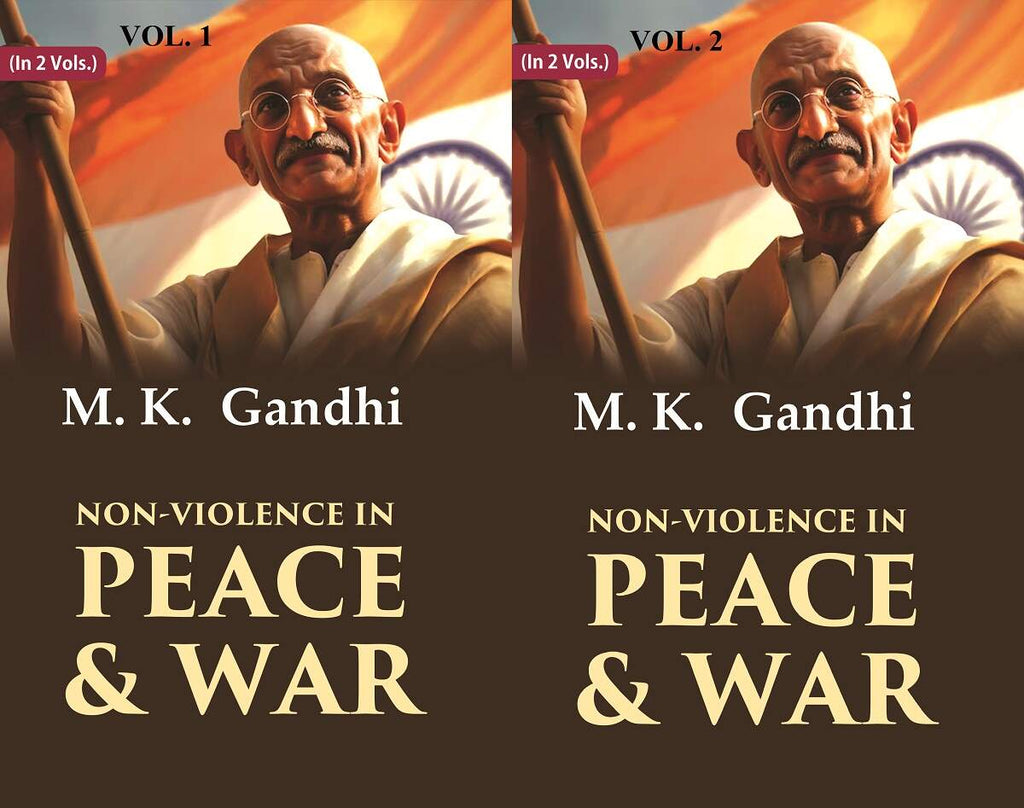 Non-violence in Peace & War 2 Vols. Set - Gyan Books | Grocsy