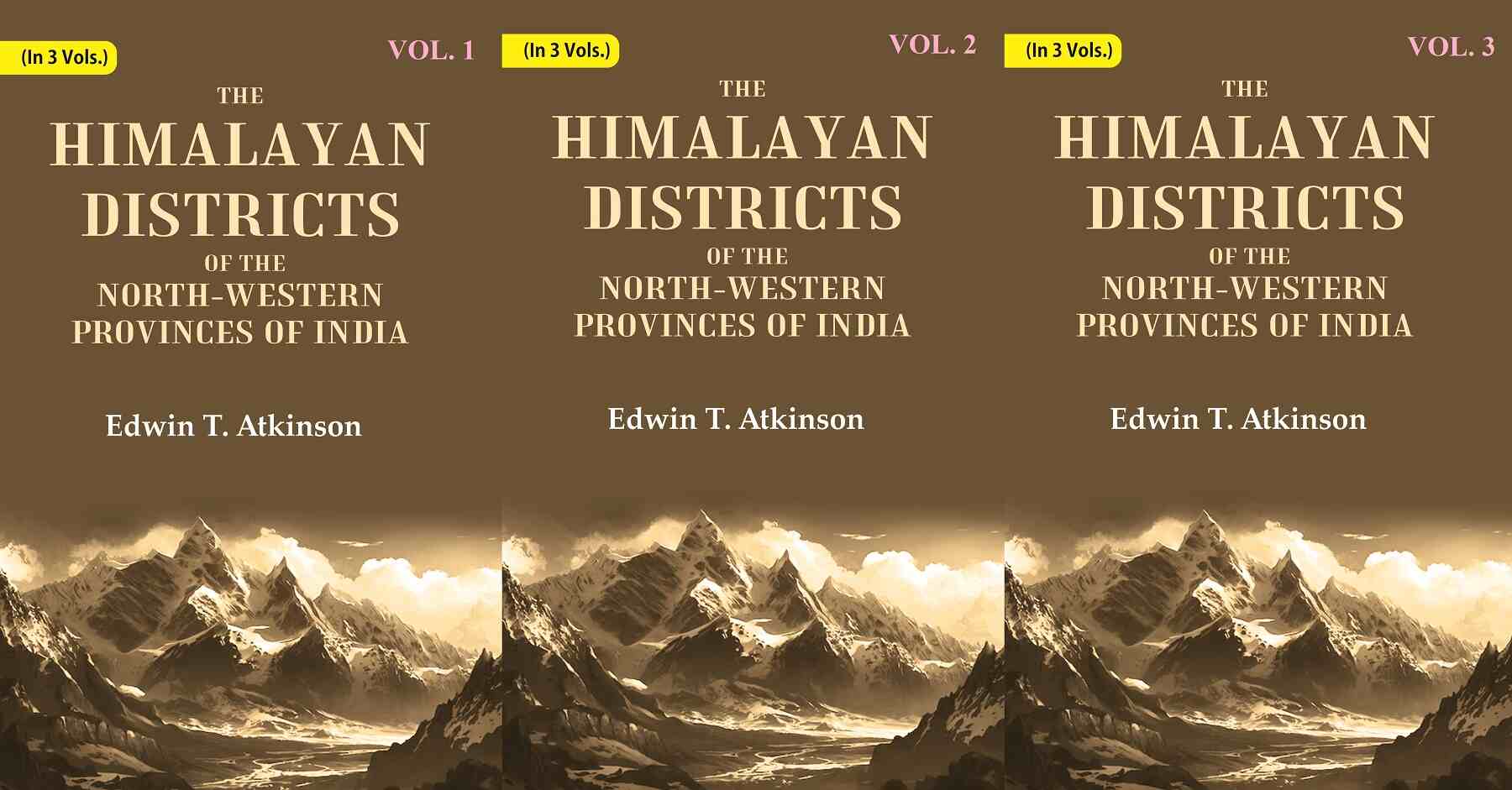 The Himalayan Districts of the North-Western Provinces of India 3 Vols. Set - Gyan Books | Grocsy