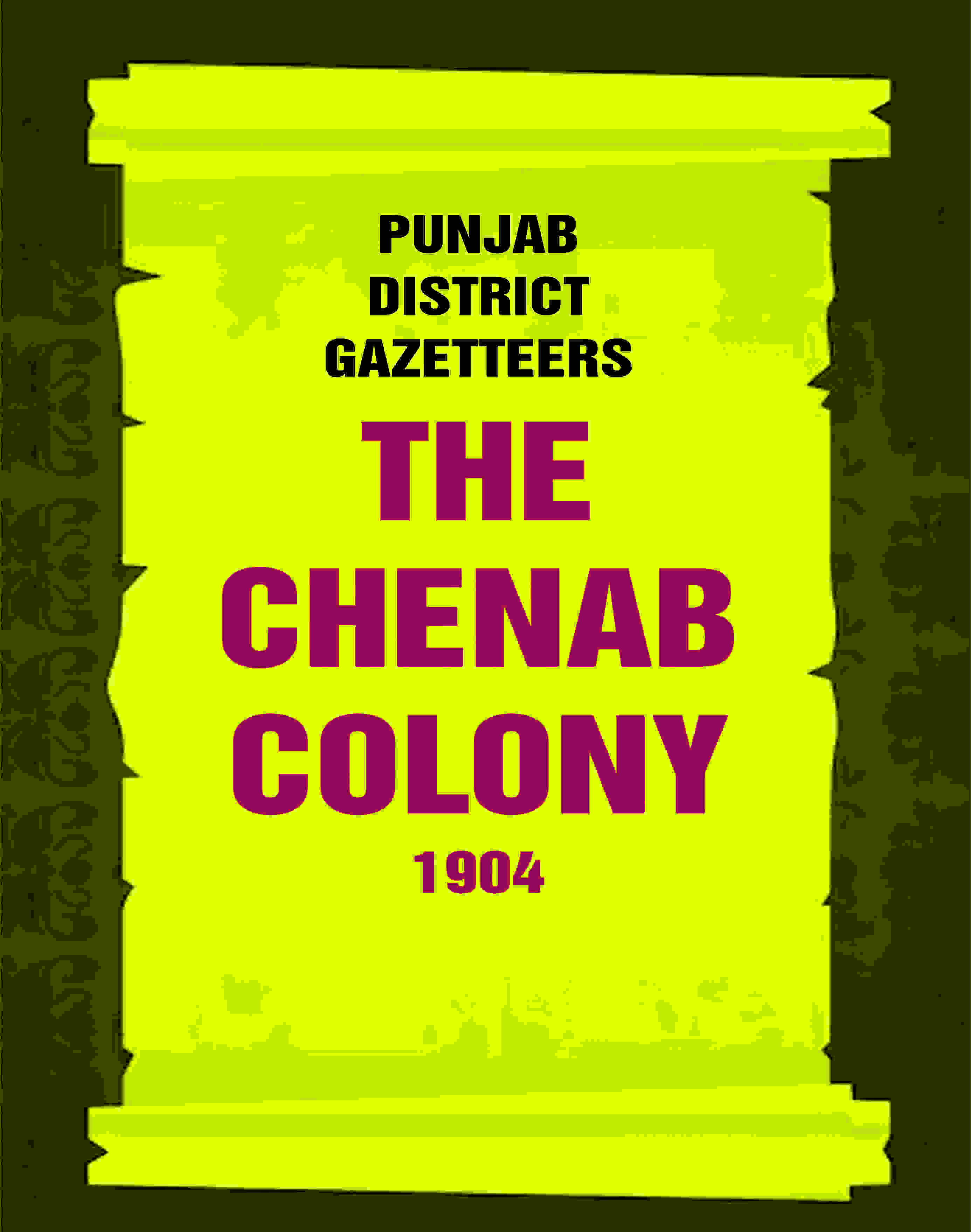 Punjab District Gazetteers: The Chenab Colony 1904 31st - Gyan Books | Grocsy