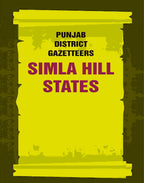 Punjab District Gazetteers: Simla Hill States 35th - Gyan Books | Grocsy