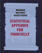 Madras District Gazetteers: Statistical Appendix For Tinnevelly 21st - Gyan Books | Grocsy
