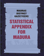 Madras District Gazetteers: Statistical Appendix For Madura 12th - Gyan Books | Grocsy