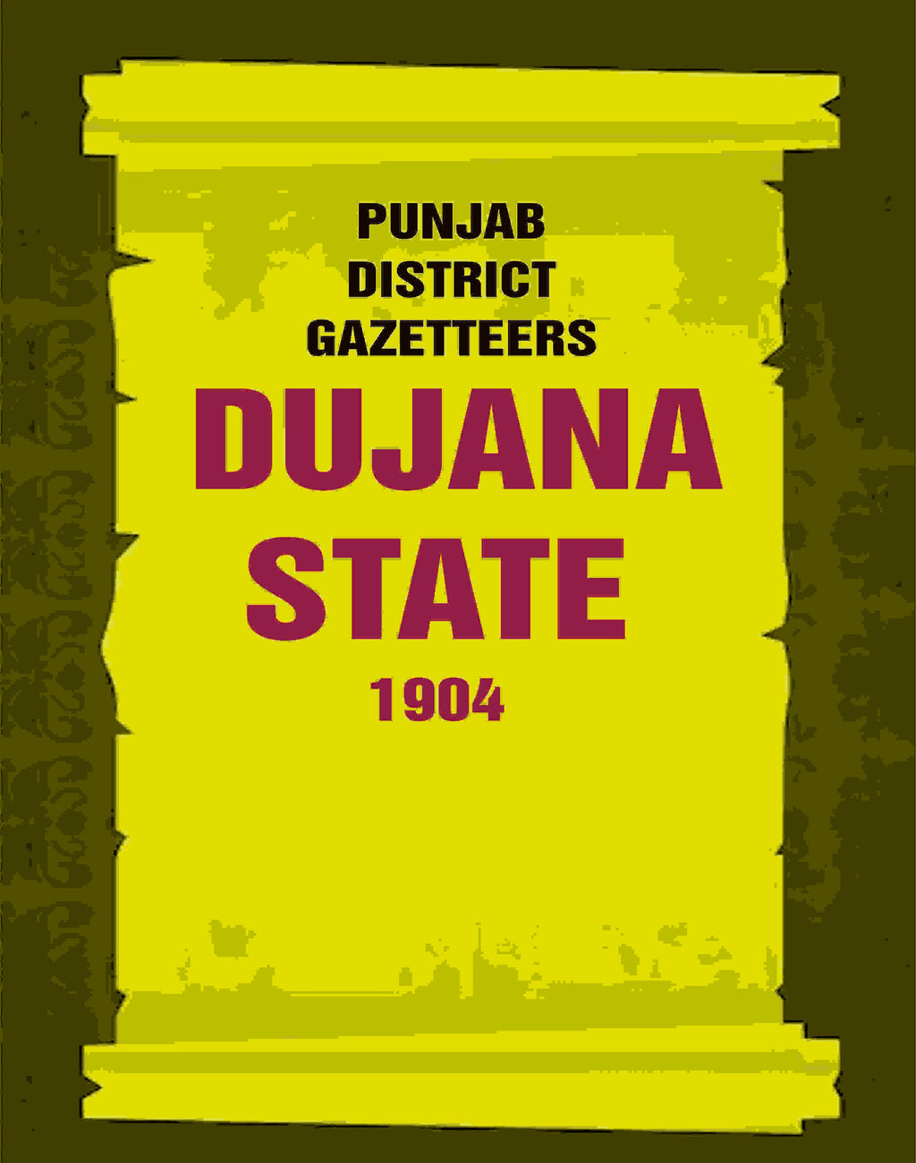 Punjab District Gazetteers: Dujana State 1904 27th, Vol. III A - Gyan Books | Grocsy