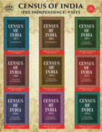 Census of India 1871-1951 In 384 Bindings - Gyan Books | Grocsy