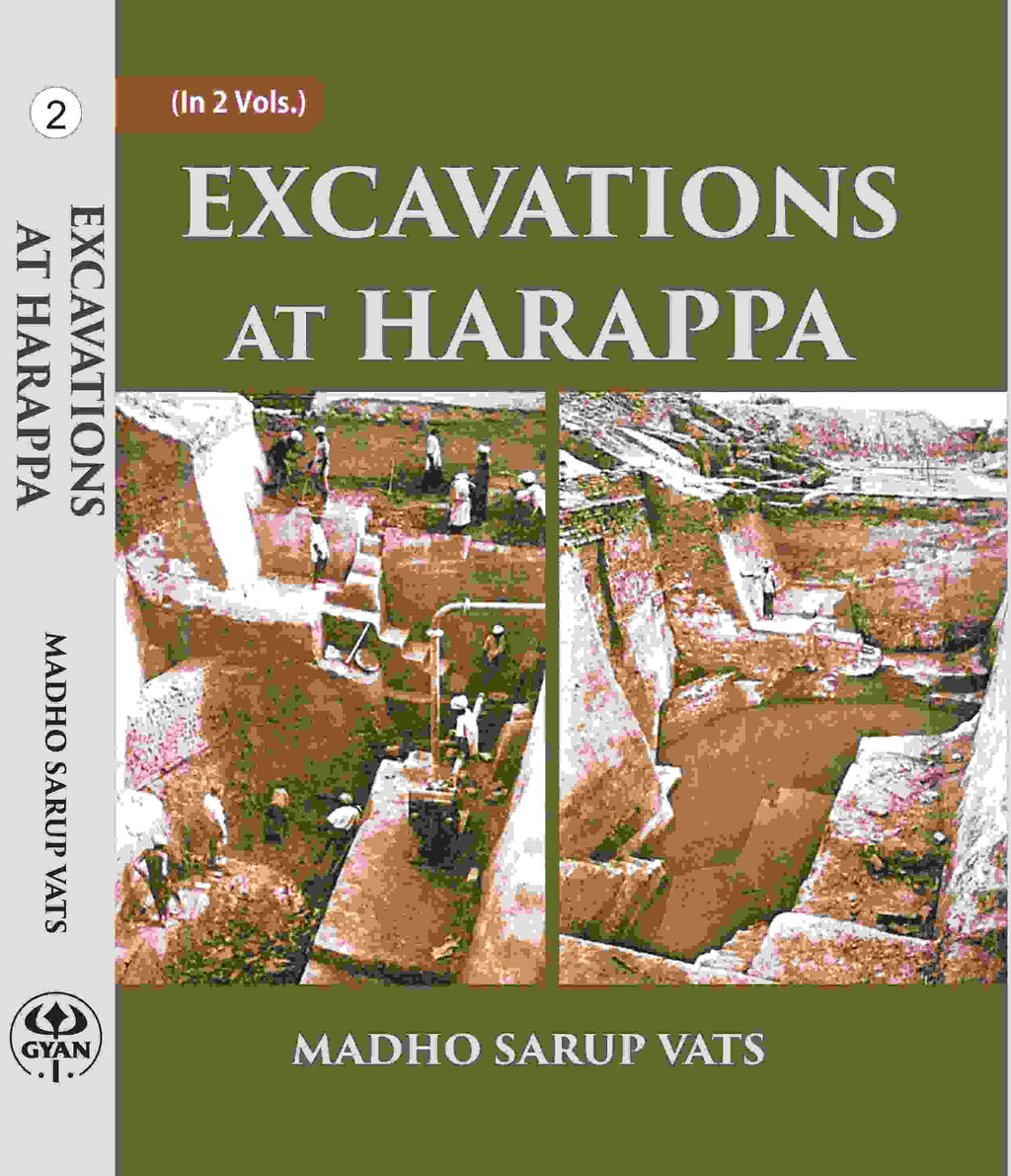 EXCAVATIONS AT HARAPPA 2nd - Gyan Books | Grocsy