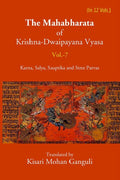 The Mahabharata Of Krishna-Dwaipayana Vyasa (Karna, Salya, Sauptika and Stree Parvas) 7th - Gyan Books | Grocsy