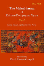 The Mahabharata Of Krishna-Dwaipayana Vyasa (Karna, Salya, Sauptika and Stree Parvas) 7th - Gyan Books | Grocsy
