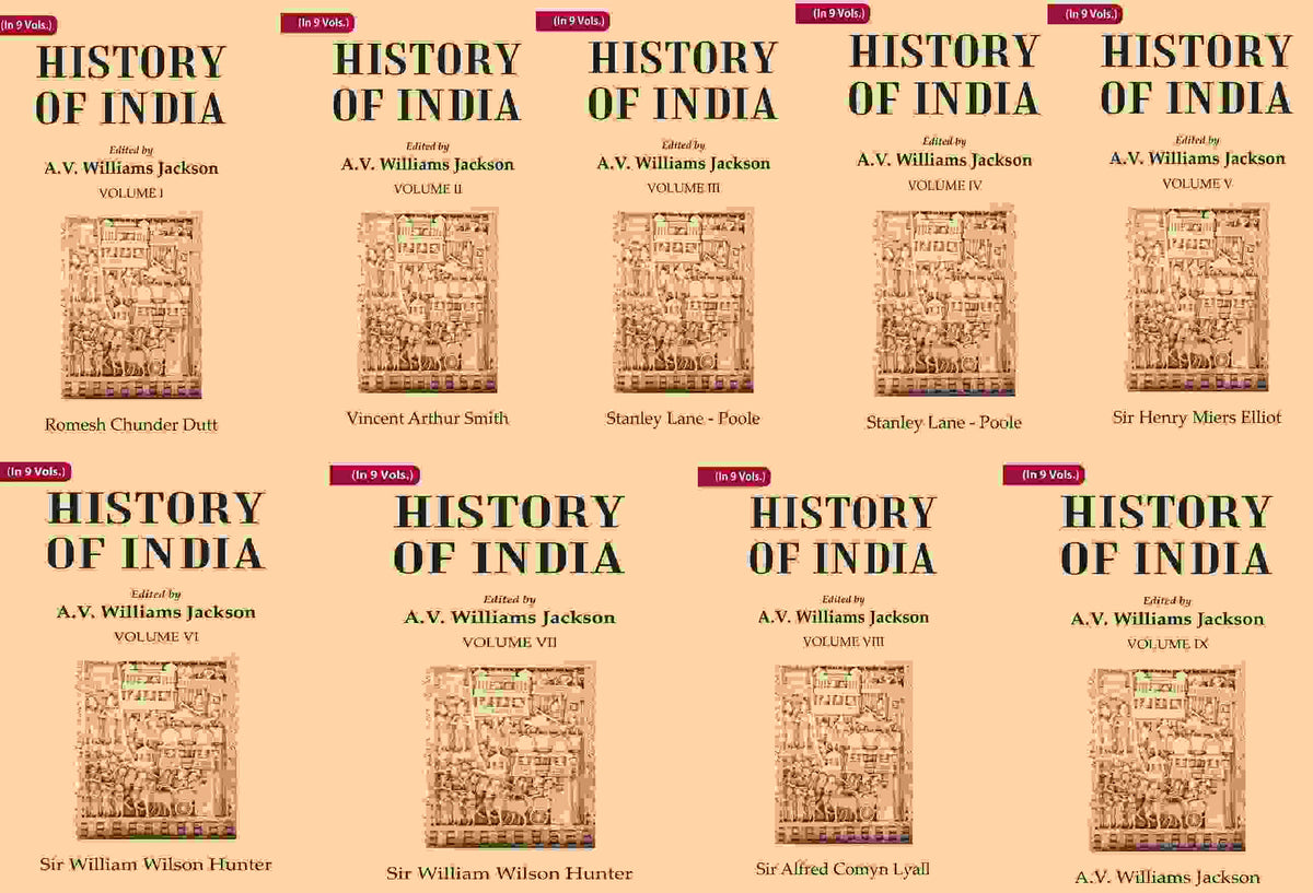 History of India In 9 Vol. - Gyan Books | Grocsy