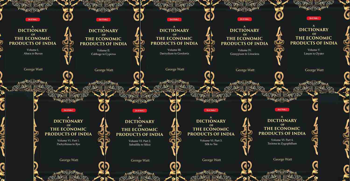 A Dictionary of the Economic Products of India 6 Vols. Set - Gyan Books | Grocsy