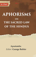 Aphorisms on the Sacred Law of the Hindus 1st - Gyan Books | Grocsy