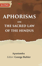 Aphorisms on the Sacred Law of the Hindus 1st - Gyan Books | Grocsy