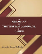 A Grammar of the Tibetan Language, in English - Gyan Books | Grocsy