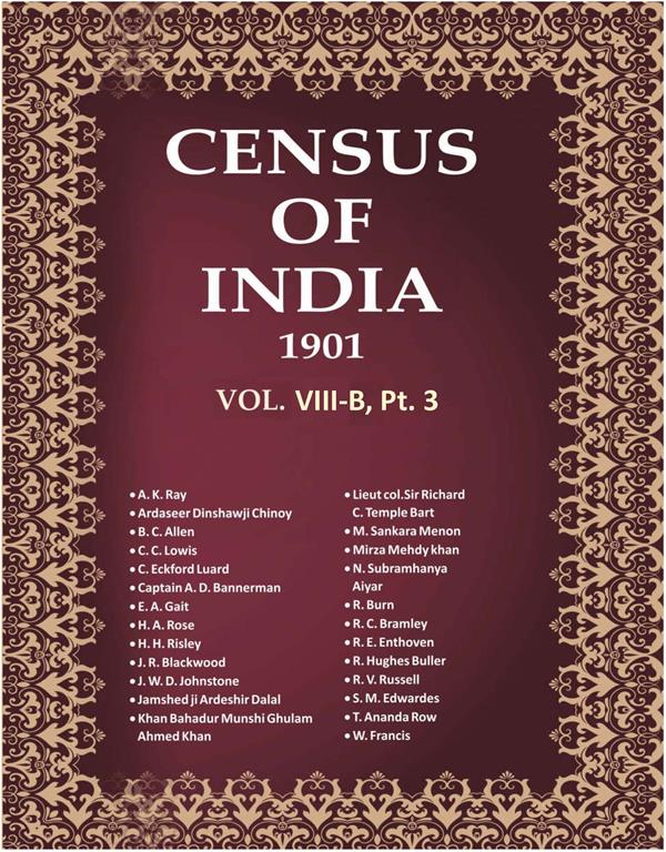 Census of India 1901: Berar - Provincial Tables Book 21 Vol. VIII-B, Pt. 3 - Gyan Books | Grocsy
