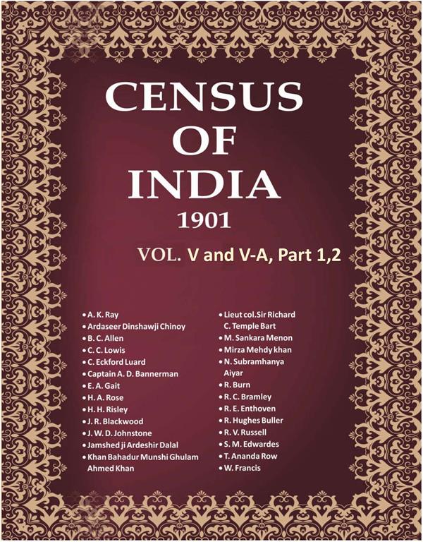 Census of India 1901: Baluchistan - Report & Imperial Tables Book 10 Vol. V and V-A, Part 1,2 - Gyan Books | Grocsy